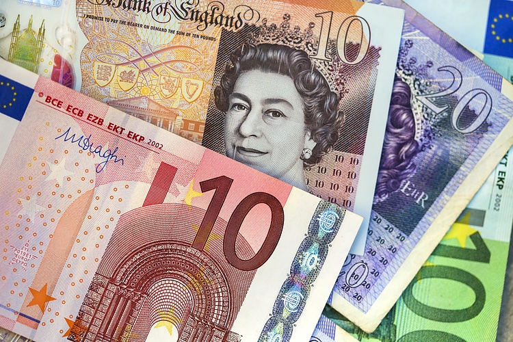 由於英國央行引發英鎊暴跌，歐元兌英鎊飆升至今年迄今為止的新高，約在0.8550左右
