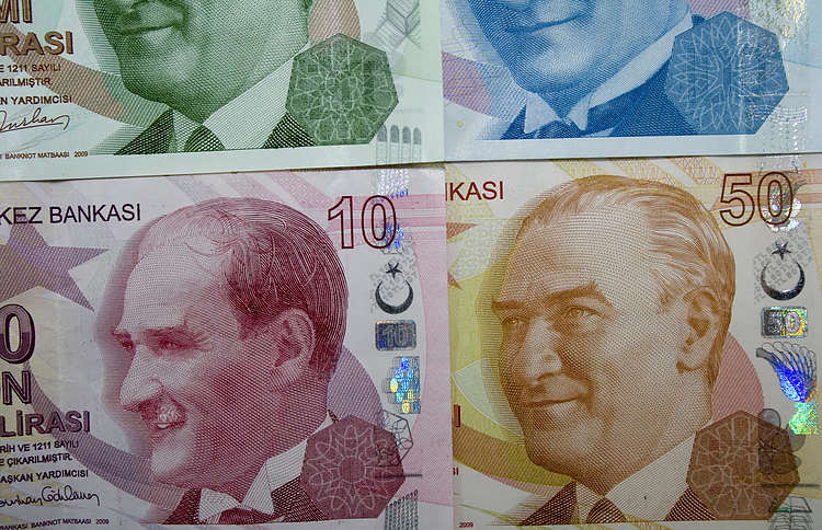 美元兌土耳其裏拉甦醒並攀升至15.00以上的2022年新高