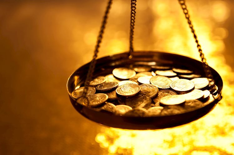 黃金價格預測:黃金/美元在數月低點附近掙扎，日內在1820美元附近持平