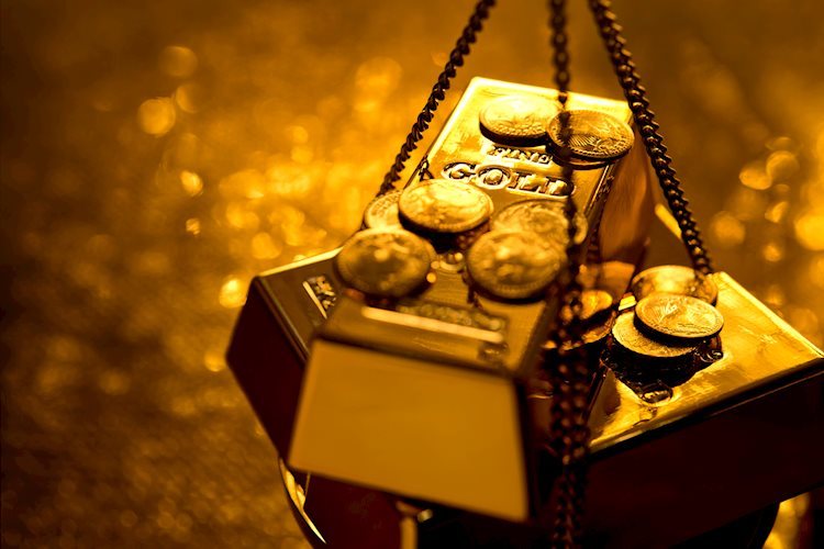 黃金價格預測:黃金/美元盤整一周的跌幅，在1800美元附近仍面臨壓力