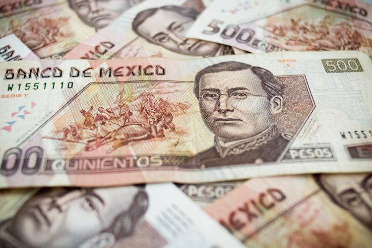 美元/墨西哥比索徘徊在兩週高點 17.5580 附近，關注美國核心 PCE 價格指數和墨西哥央行利率決議