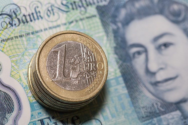 歐元兌英鎊持續下跌至0.8650附近，即便德國數據強勁