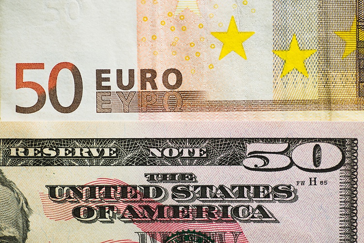 聯準會利率決議公佈前，歐元兌美元跌至1.0650附近